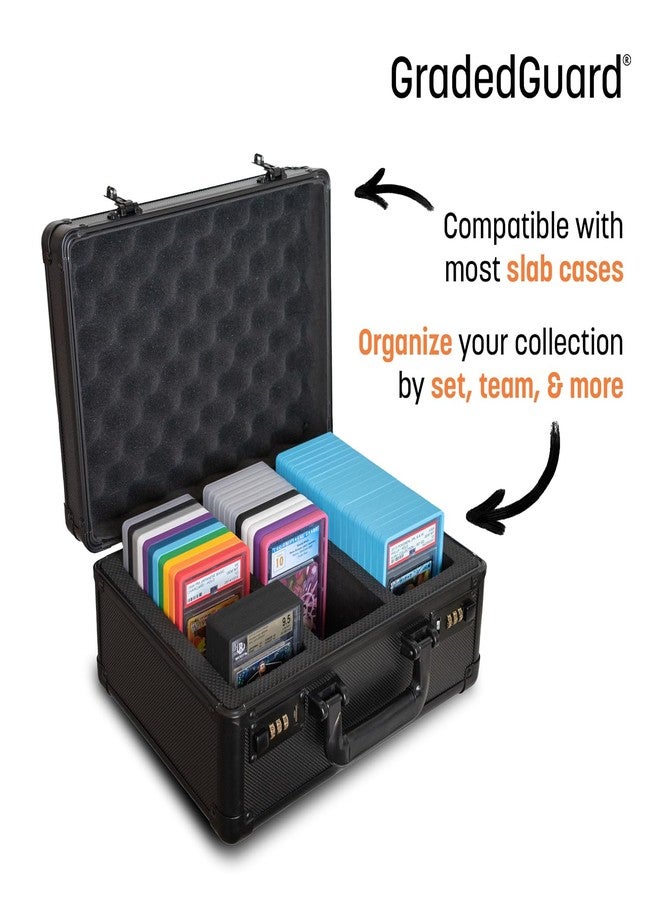 GradedGuard Graded Card Guard Case for Standard BGS Slab Case | Multiple Colors | Soft Touch Matte Finish | Stackable | Made to Fit BGS | Two Piece TPU and PC Design. (Black) - Image 4